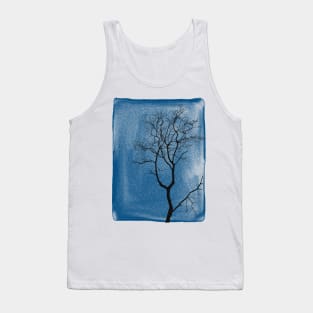 Lonely Tree - Blues version Tank Top